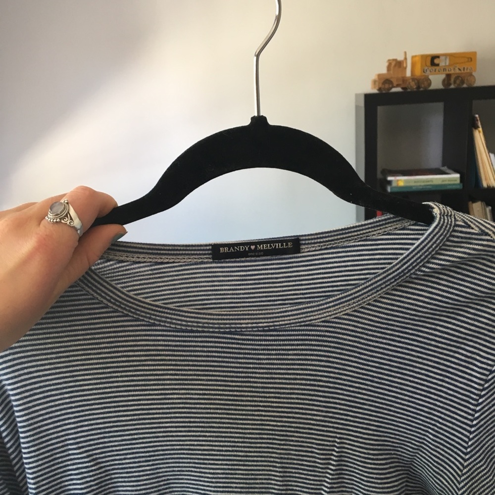 Brandy stripped shirt